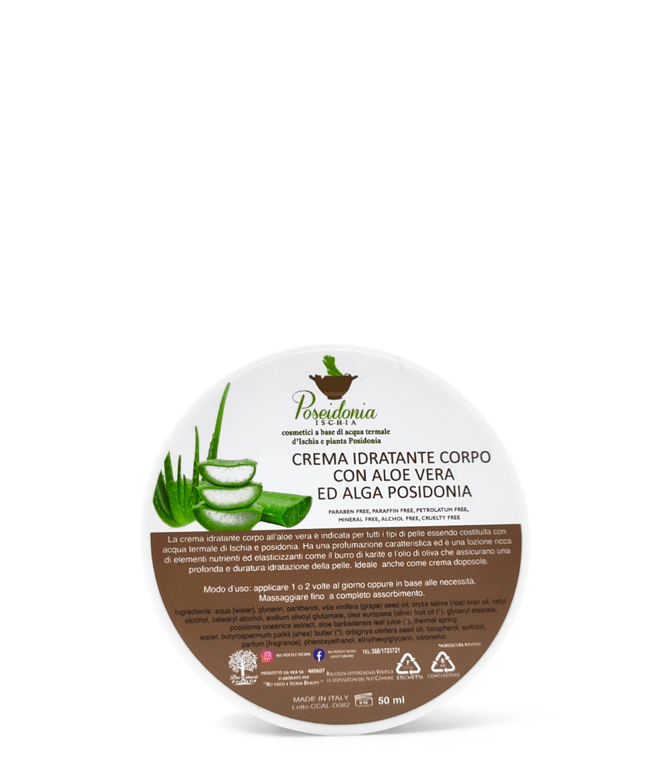 Naturischia - Crema idratante corpo all'Aloe Vera e Posidonia